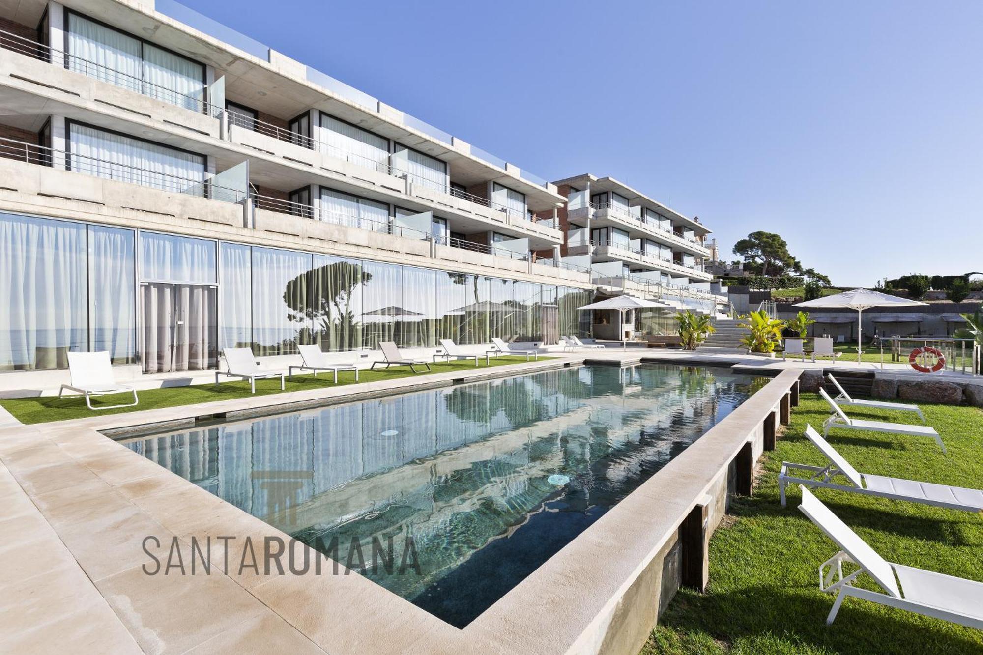 Santa Romana Apartments Caldes D'Estrach Exterior foto