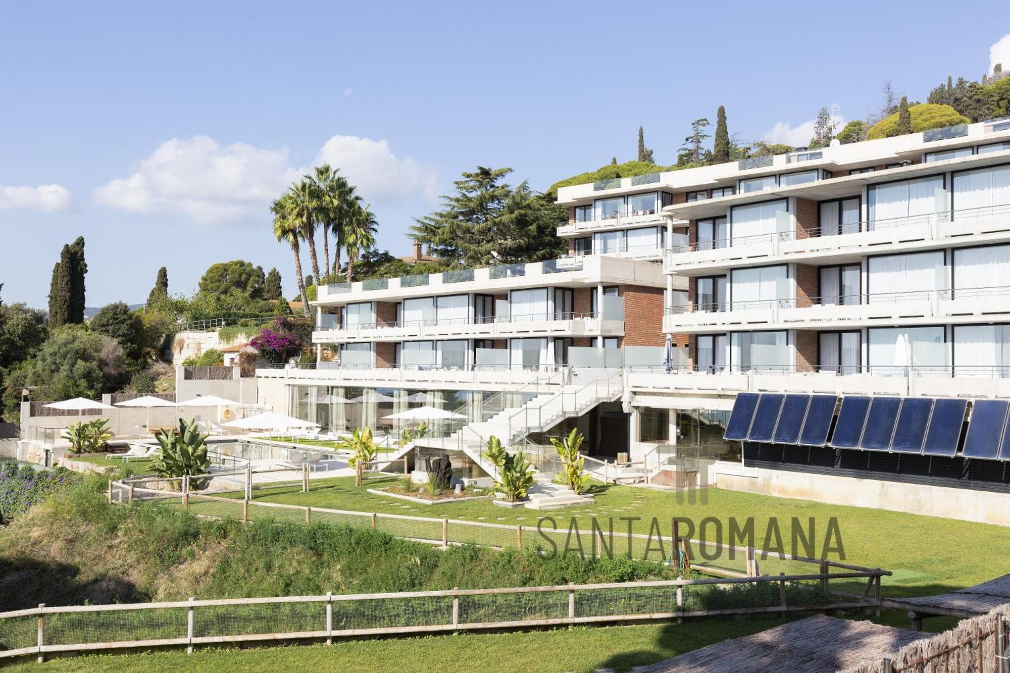 Santa Romana Apartments Caldes D'Estrach Exterior foto